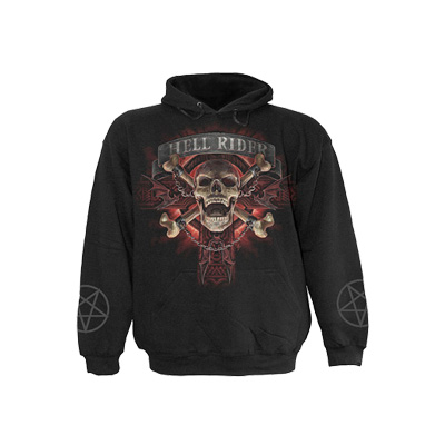 Spiral - HELL RIDER Kinder hoodie/trui - Zwart